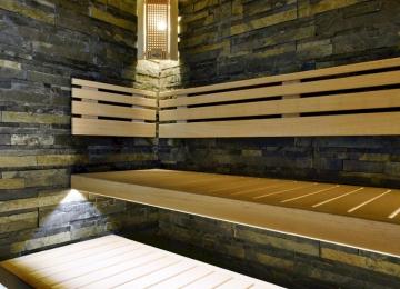 Sauna kayrak taşı kaplama 
